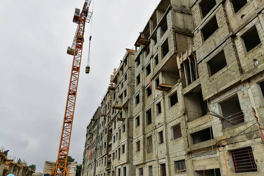 Chantier de construction